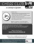 Chess Club Flyer Chess Club Flyer