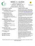 Parent Week at a Glance - Week of February 27 - March 3 Parent Week at a Glance - Week of February 27 - March 3
