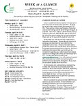 Parent Week at a Glance - Week of April 23-27 Parent Week at a Glance - Week of April 23-27